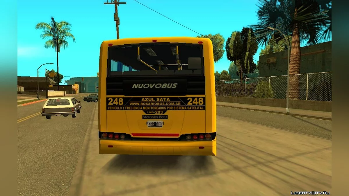 Nuovobus BamBam MB OH1723L - Линия 203 Azul SATA / GTA San Andreas