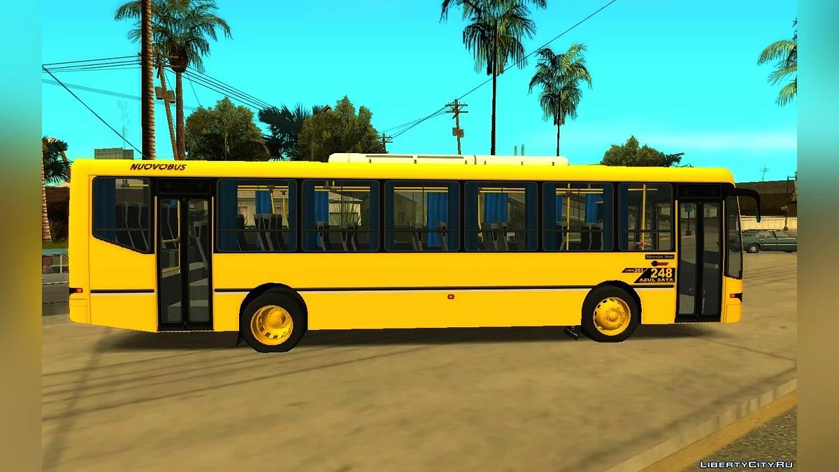 Nuovobus BamBam MB OH1723L - Линия 203 Azul SATA / GTA San Andreas