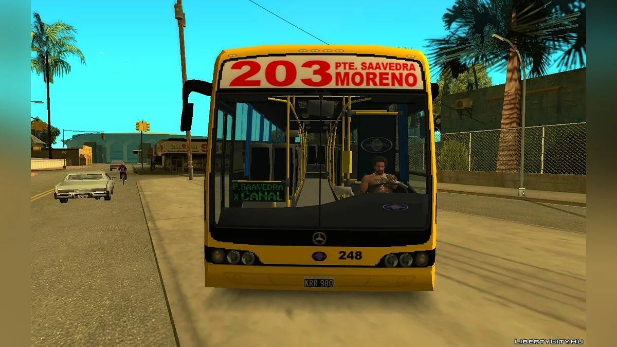 Nuovobus BamBam MB OH1723L - Линия 203 Azul SATA / GTA San Andreas