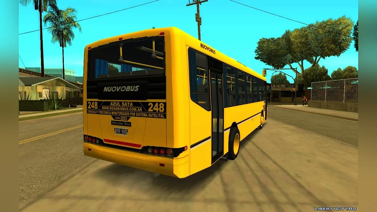 Nuovobus BamBam MB OH1723L - Линия 203 Azul SATA / GTA San Andreas