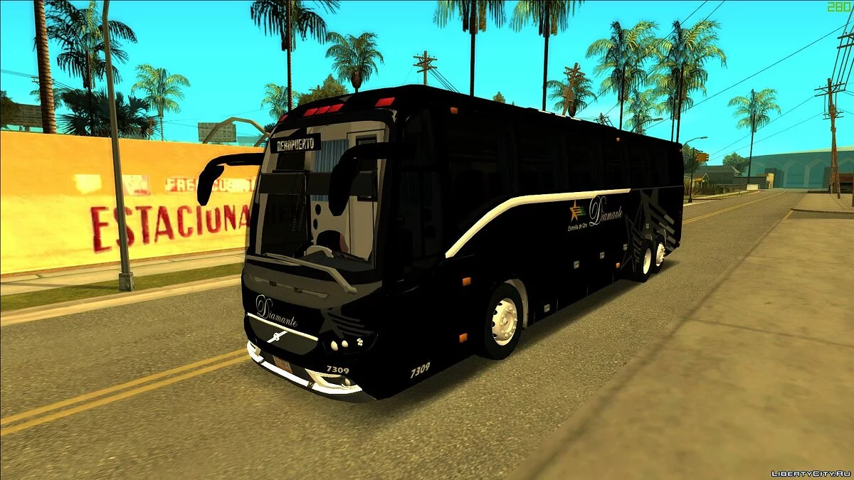 Volvo Grand L linea Estrella de Oro Diamante / GTA San Andreas