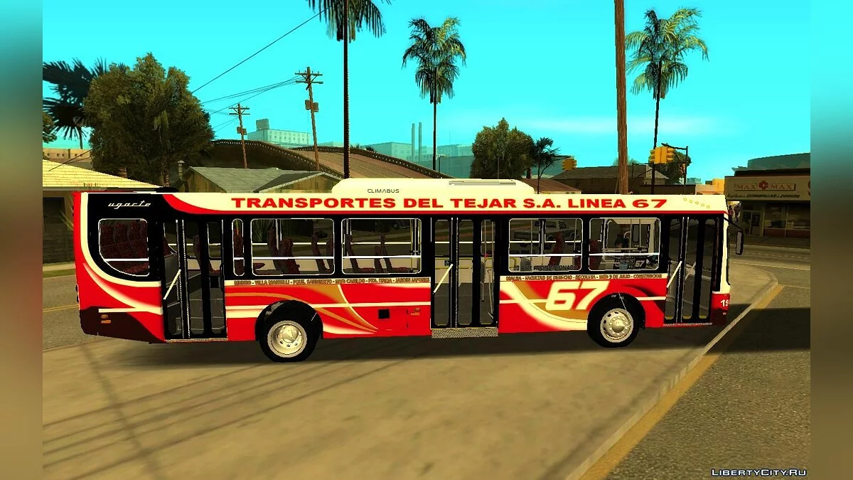 Линия 67 Ugarte Europeo MB O500-U / GTA San Andreas