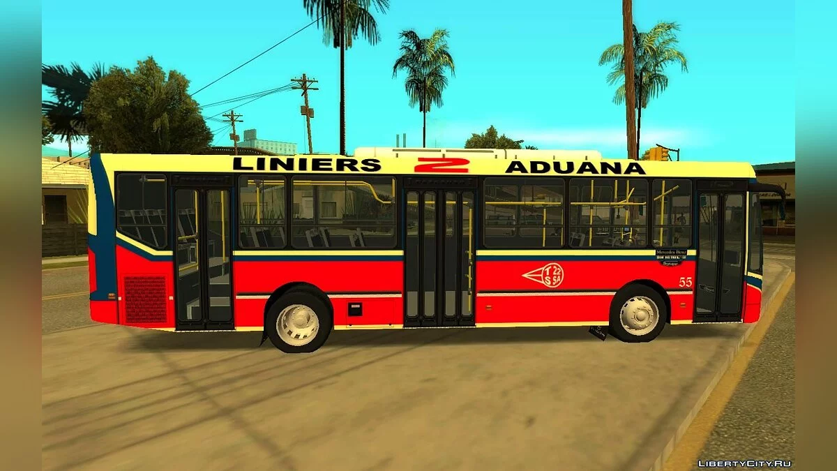 Metalpar Iguazu II MB OH1618L - Линия 2 / GTA San Andreas