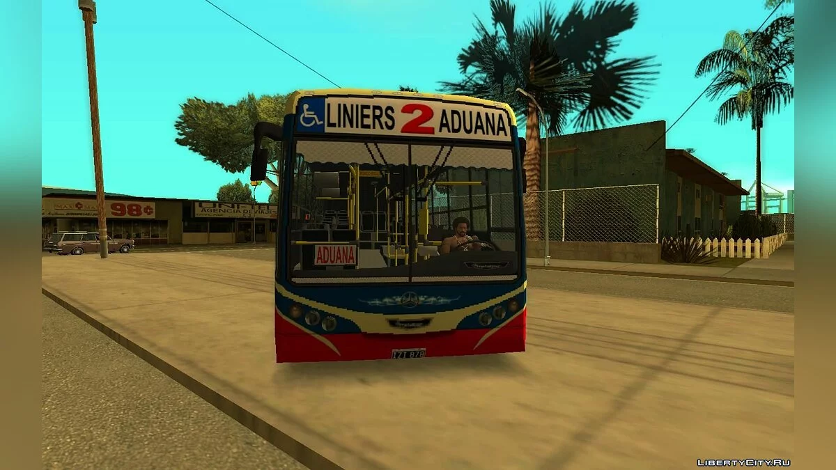 Metalpar Iguazu II MB OH1618L - Линия 2 / GTA San Andreas