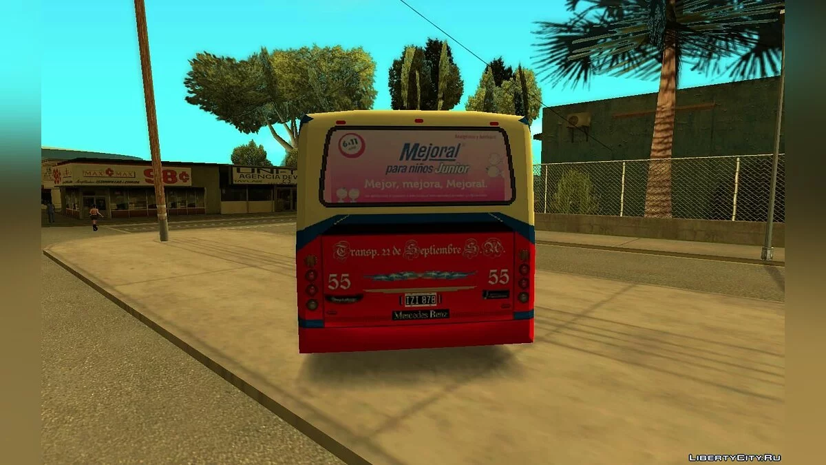 Metalpar Iguazu II MB OH1618L - Линия 2 / GTA San Andreas