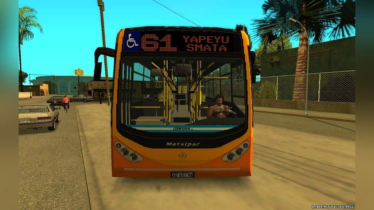 Metalpar Iguazu III MB O500U - Линия 61 Coniferal / GTA San Andreas