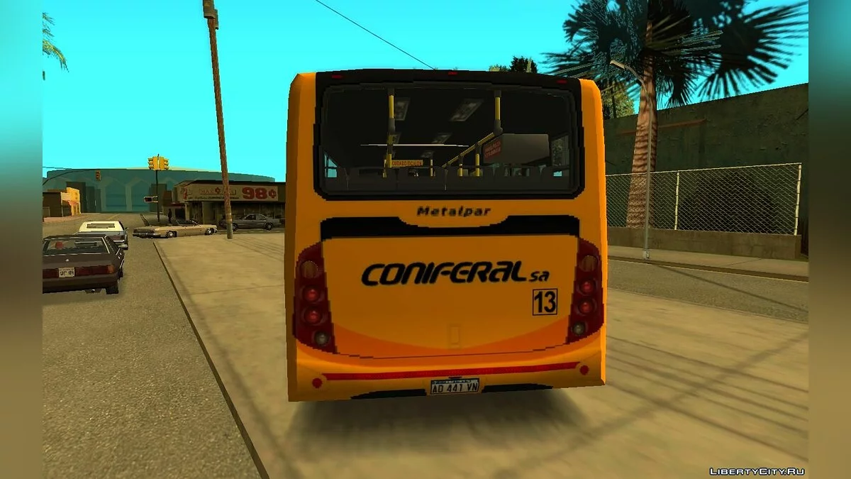 Metalpar Iguazu III MB O500U - Линия 61 Coniferal / GTA San Andreas