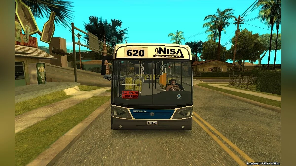 Italbus Bello MB OF1418 - Линия 620 / GTA San Andreas