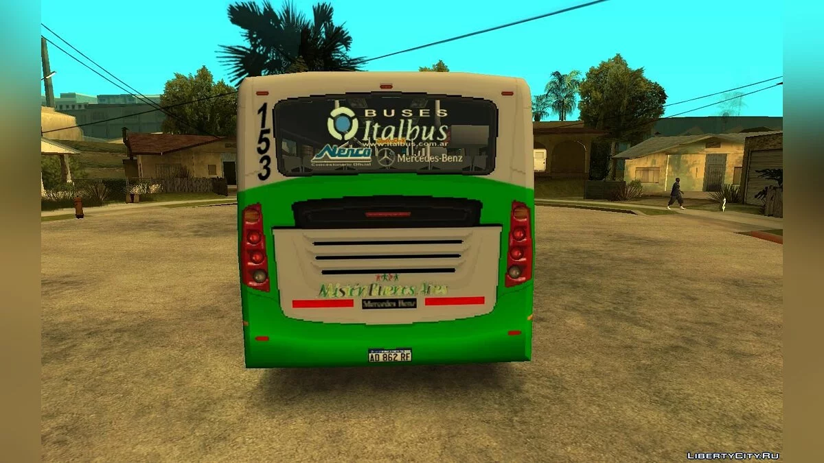 Italbus Tropea IV MB O500U - Линия 143 / GTA San Andreas