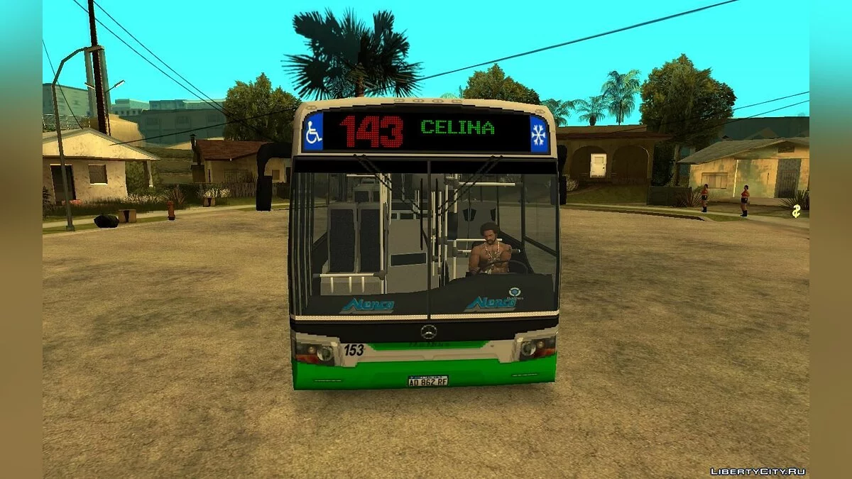Italbus Tropea IV MB O500U - Линия 143 / GTA San Andreas