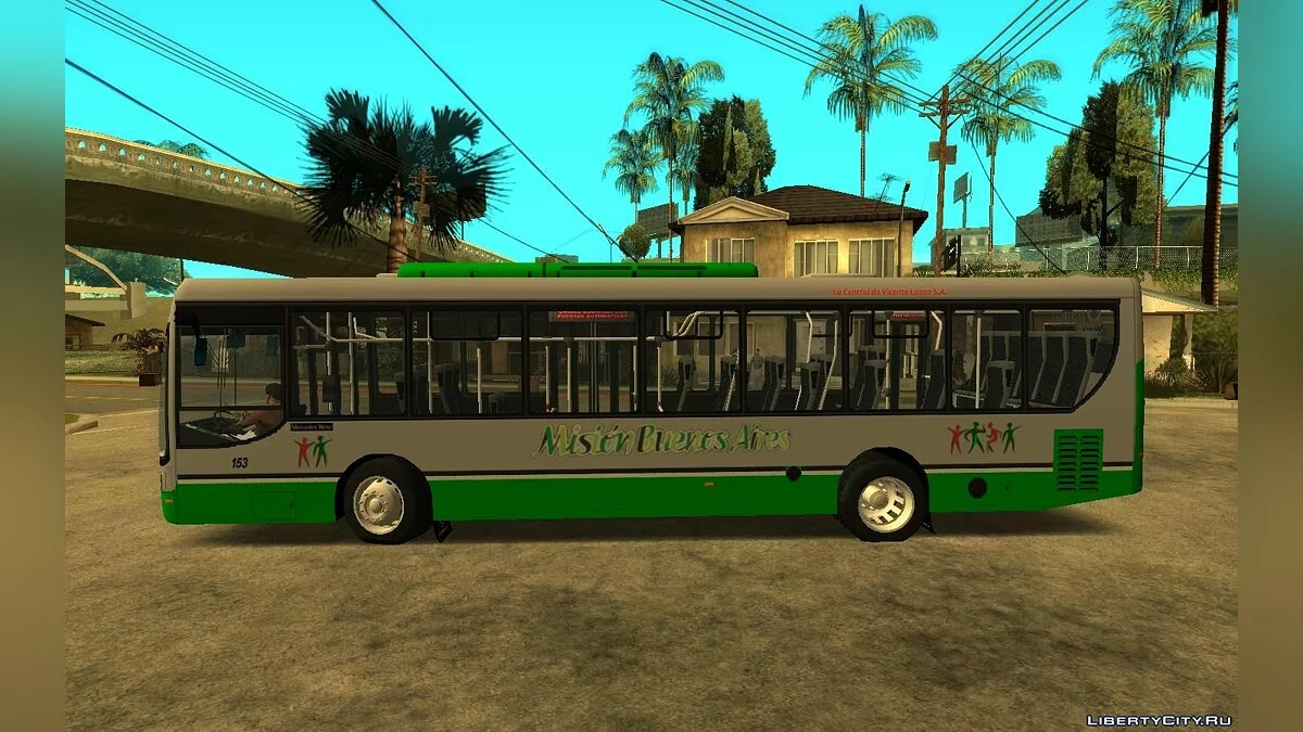Italbus Tropea IV MB O500U - Линия 143 / GTA San Andreas
