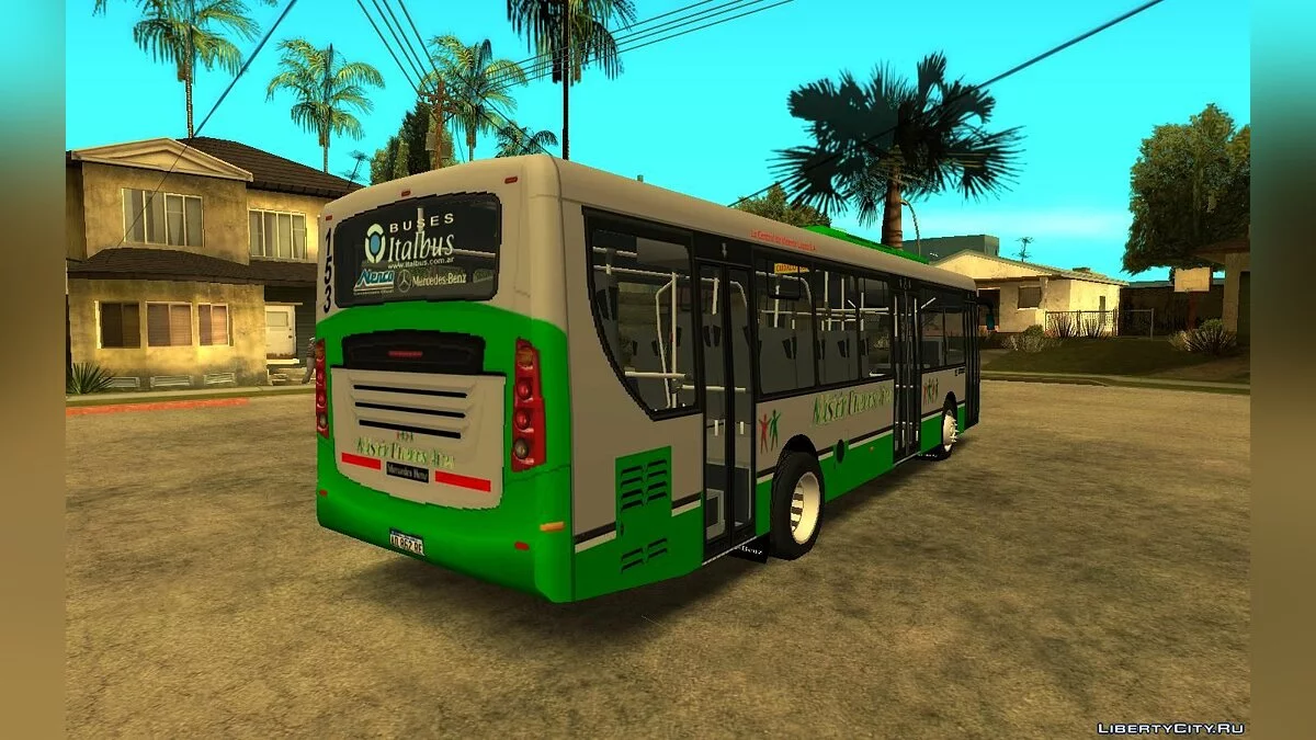 Italbus Tropea IV MB O500U - Линия 143 / GTA San Andreas