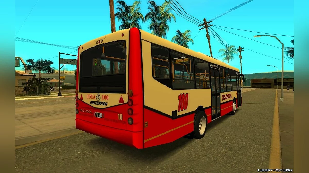 Materfer Aguila BU1115LE - Линия 100 / GTA San Andreas