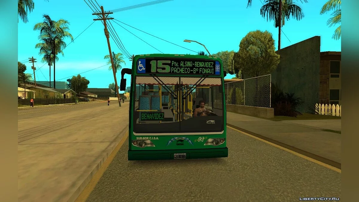 TATSA Puma D12 G3 - Линия 15 Corte Clásico / GTA San Andreas