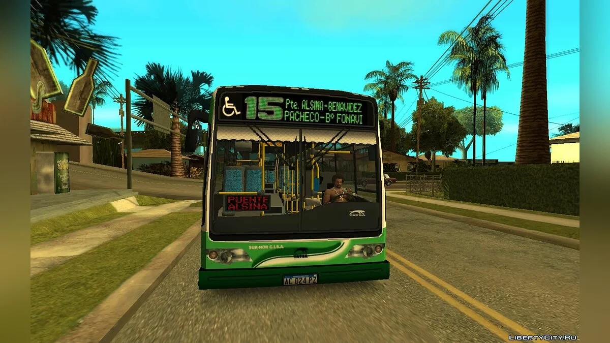 TATSA Puma D12 (G3) - Линия 15 (Esquema Nuevo) / GTA San Andreas