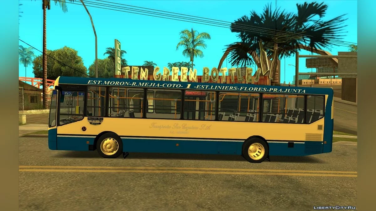 Metalpar Iguazu MB OH1618L - Линия 1 / GTA San Andreas