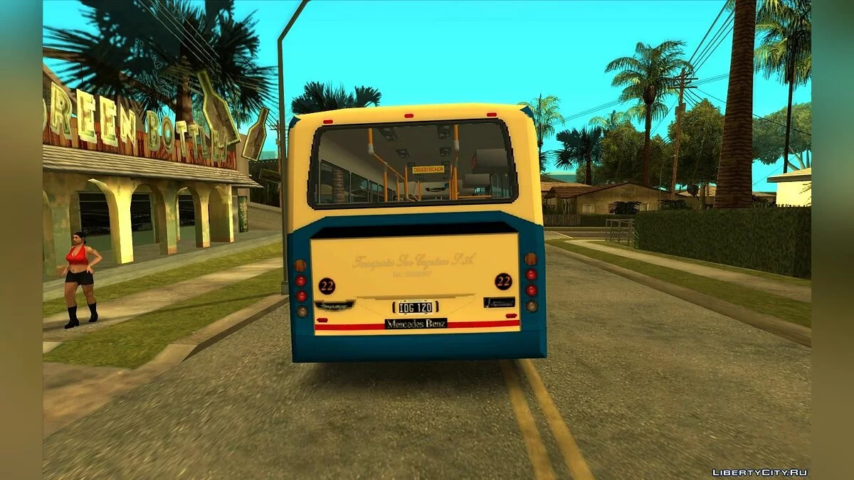 Metalpar Iguazu MB OH1618L - Линия 1 / GTA San Andreas