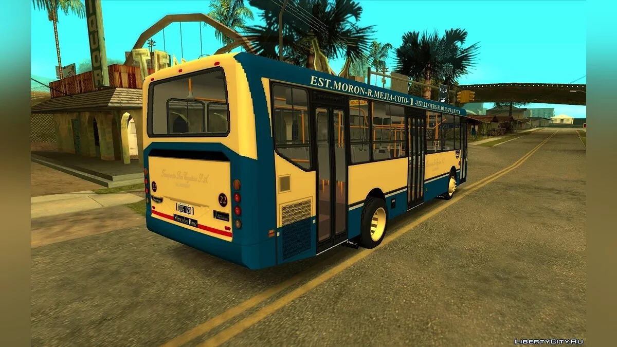 Metalpar Iguazu MB OH1618L - Линия 1 / GTA San Andreas