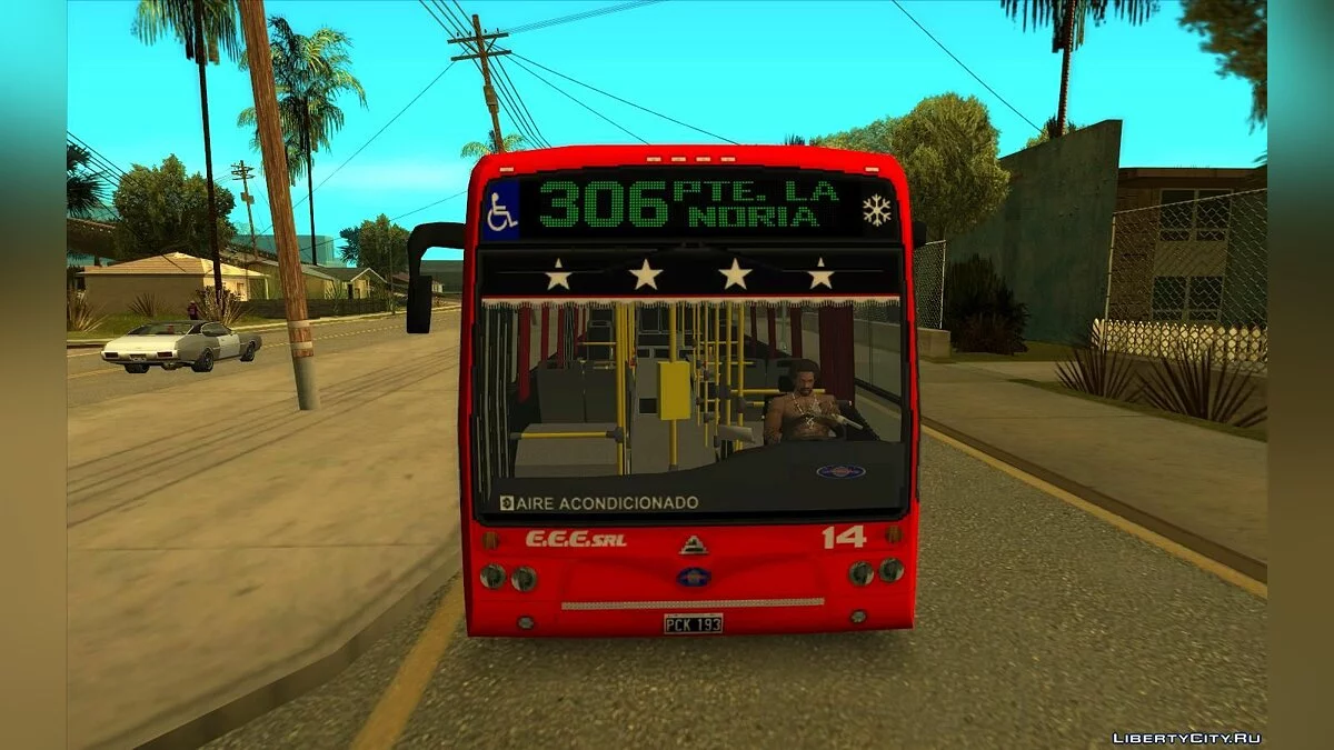 Nuovobus Menghi Agrale MT17 - Линия 306 / GTA San Andreas