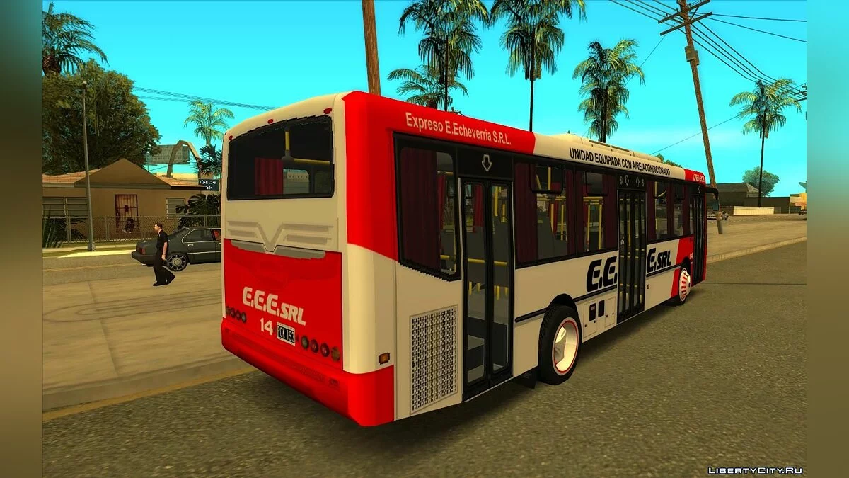 Nuovobus Menghi Agrale MT17 - Линия 306 / GTA San Andreas