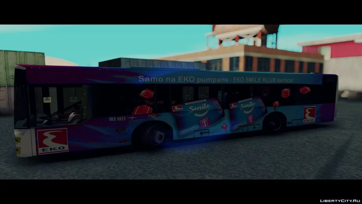 Ikarbus IK-112N GSP Beograd Eko smile / GTA San Andreas