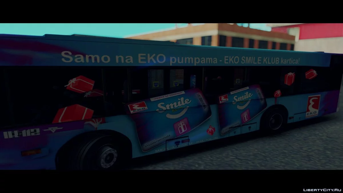 Ikarbus IK-112N GSP Beograd Eko smile / GTA San Andreas