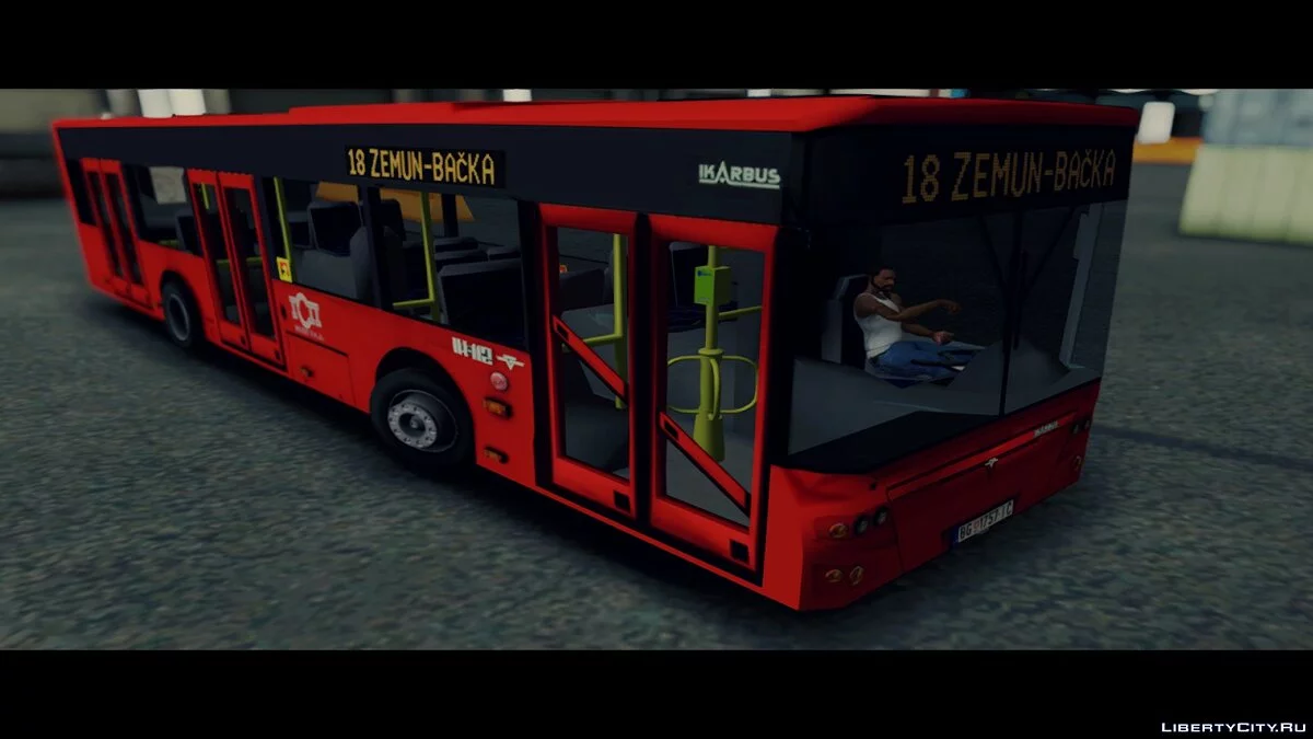 Ikarbus IK-112N GSP Beograd / GTA San Andreas