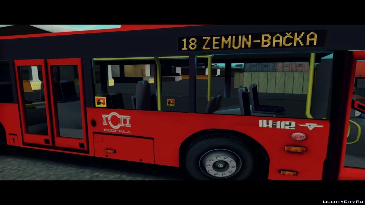 Ikarbus IK-112N GSP Beograd / GTA San Andreas