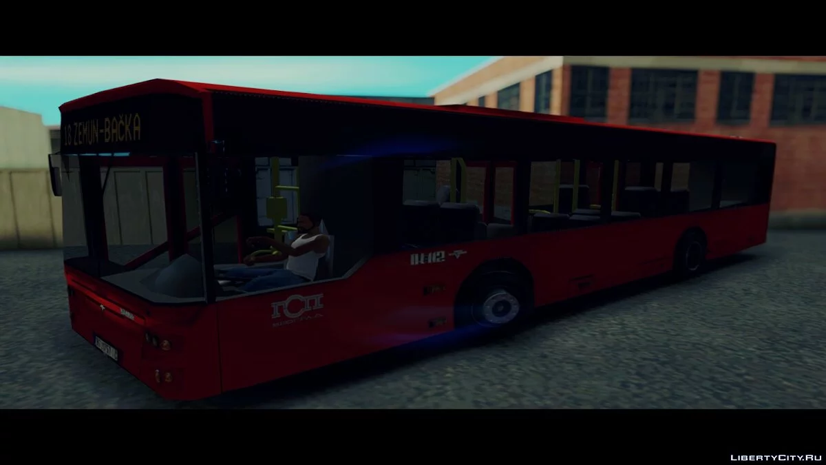 Ikarbus IK-112N GSP Beograd / GTA San Andreas