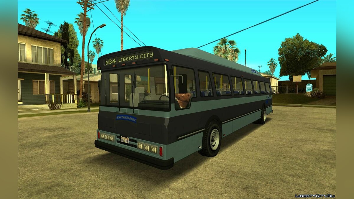 Скачать GTA 4 Brute Bus для GTA San Andreas