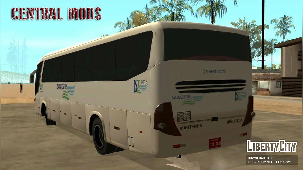 Marcopolo Paradiso G7 - Barrostur Locadora / GTA San Andreas