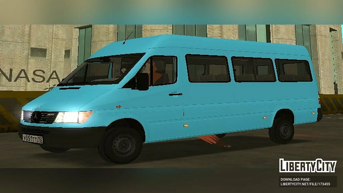 Mercedes-Benz Sprinter 1997 / GTA San Andreas