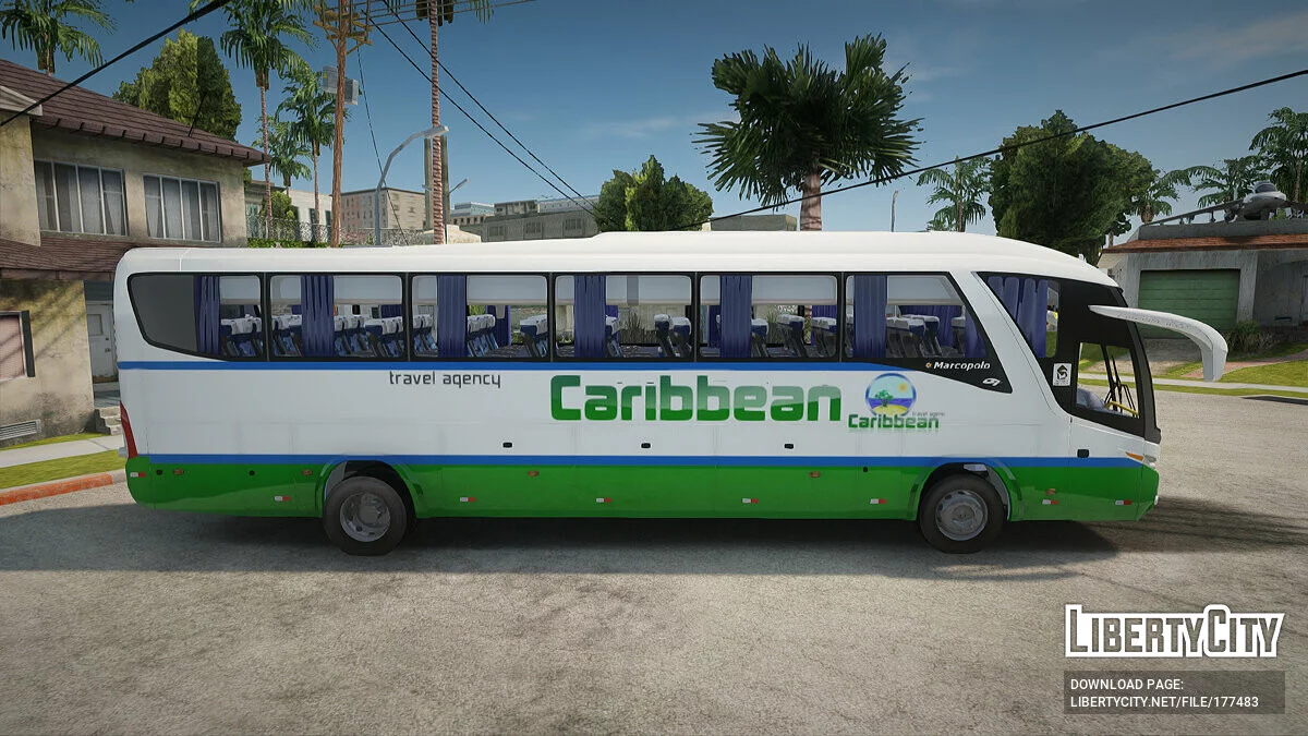 Marcopolo Bus Caribbean Travel / GTA San Andreas
