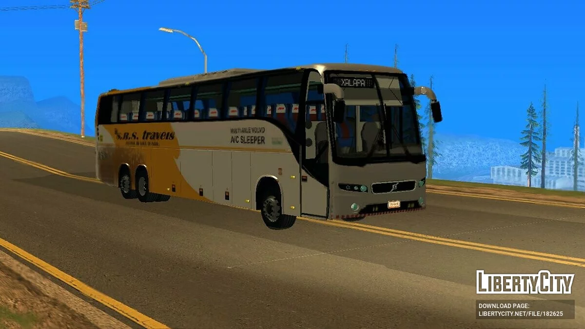 Volvo SRS Travel (обновленная версия) / GTA San Andreas