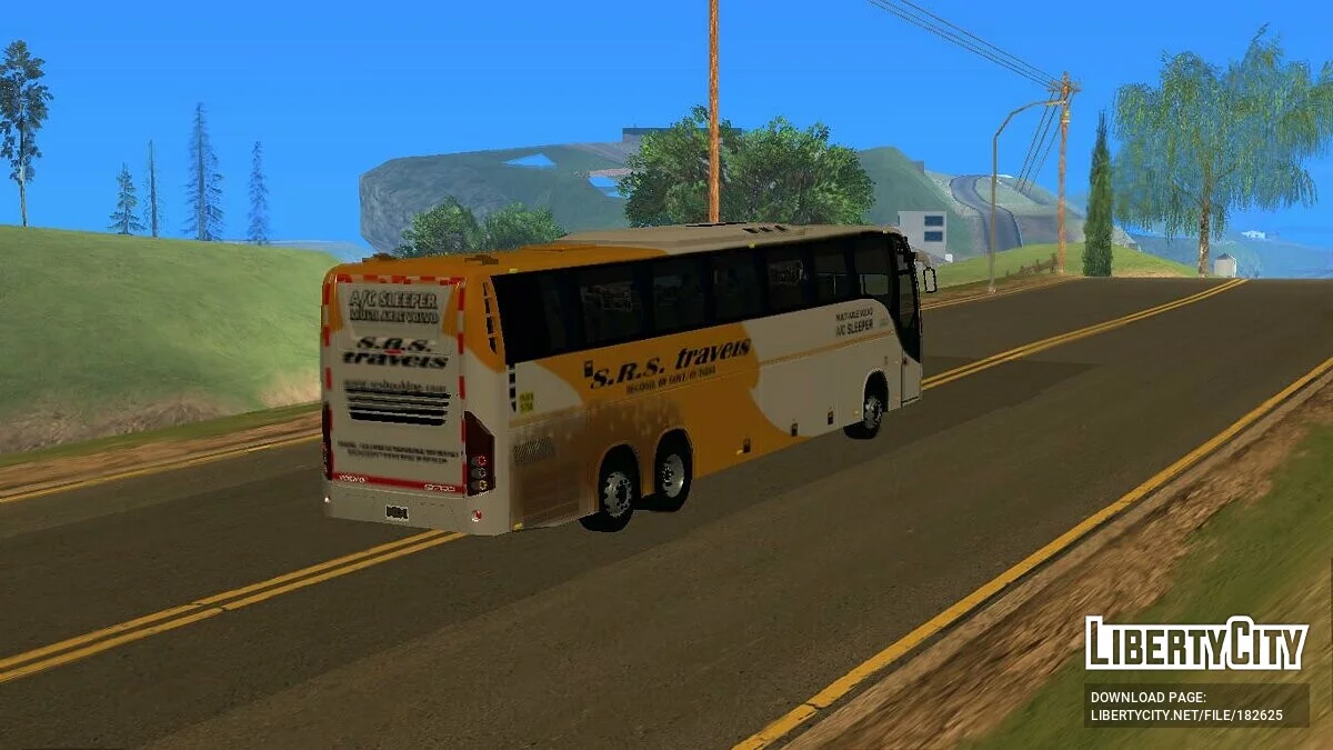 Volvo SRS Travel (обновленная версия) / GTA San Andreas