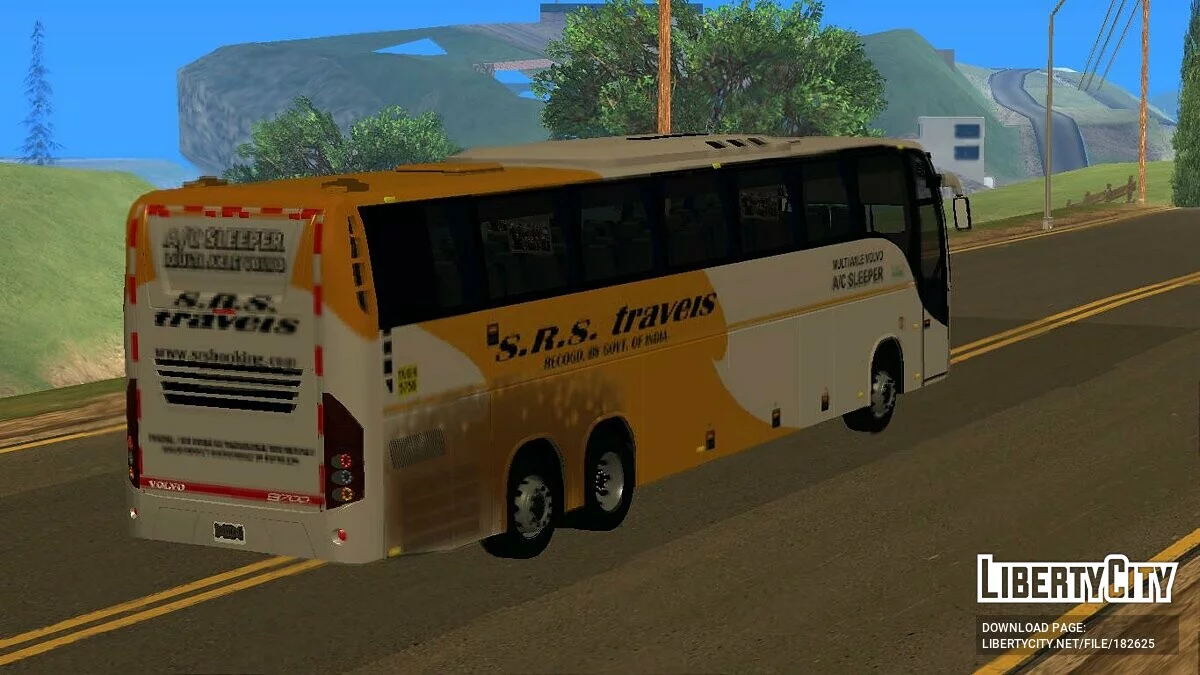Volvo SRS Travel (обновленная версия) / GTA San Andreas