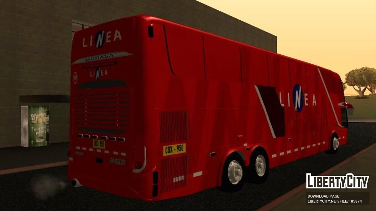 MODASA ZEUS 3 - TRANSP LINEA / GTA San Andreas