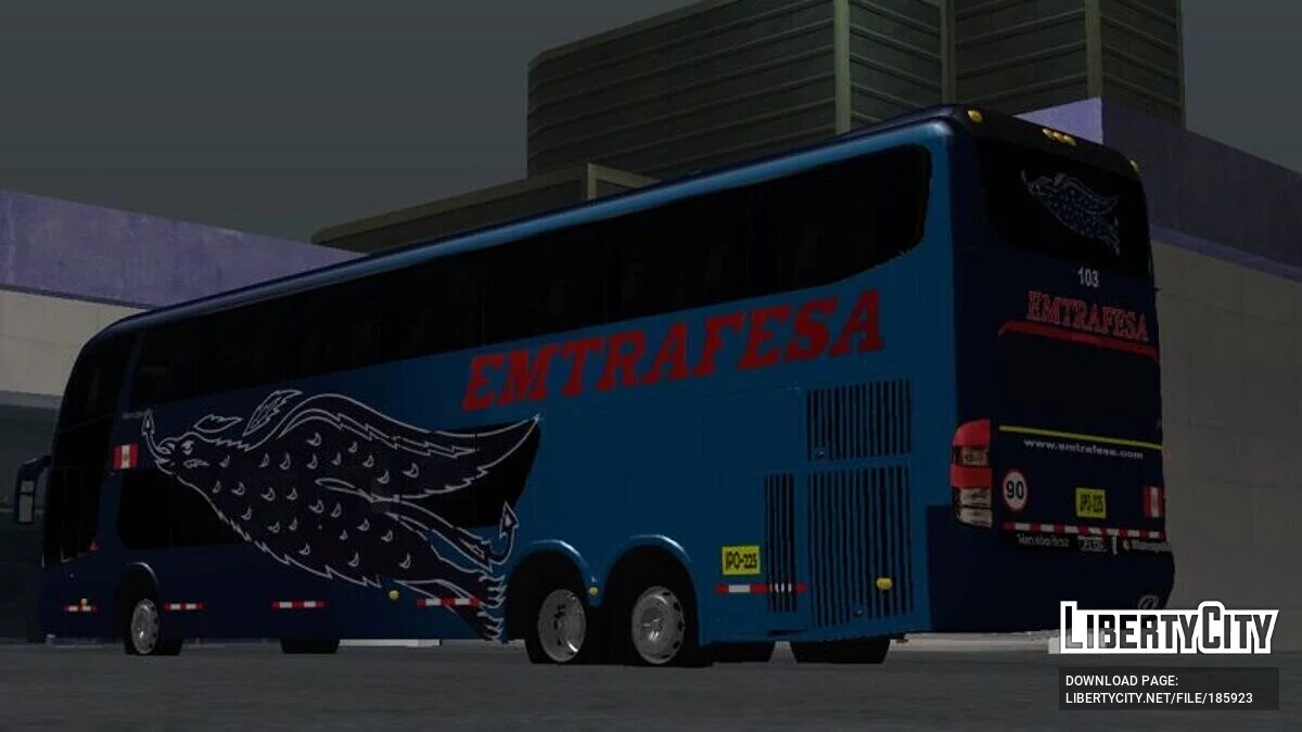 Marcopolo Paradiso G6 1800 DD - Emtrafesa / GTA San Andreas