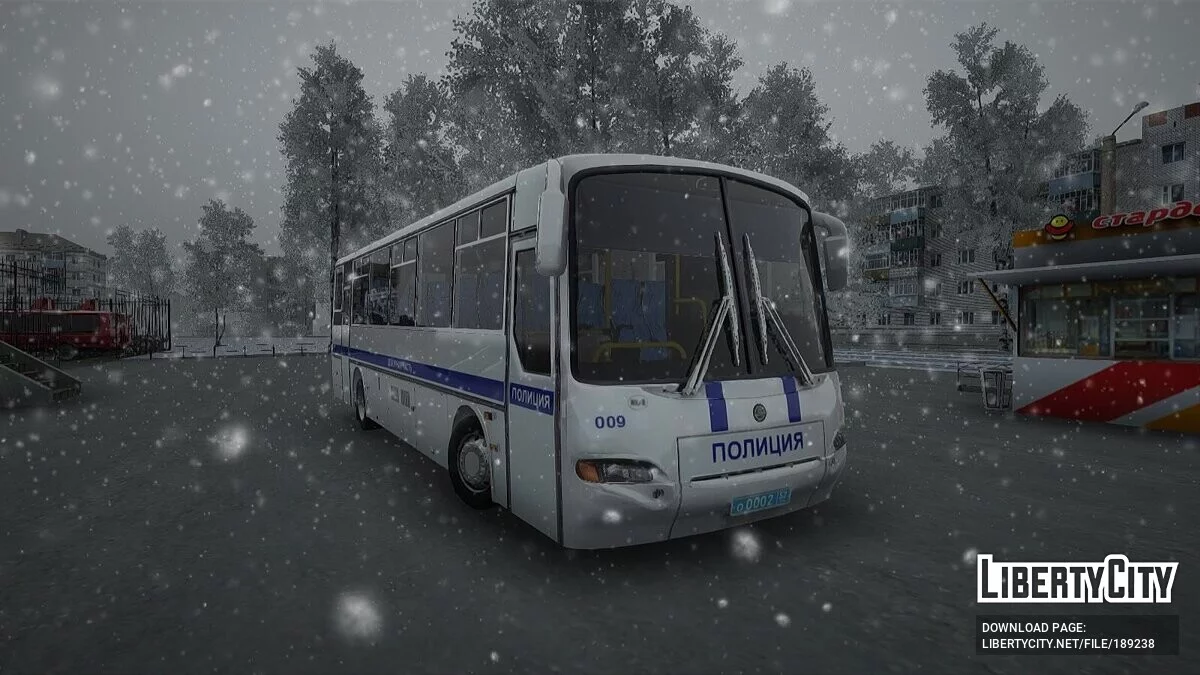 КАвЗ 4238 + Полицейская раскраска / GTA San Andreas
