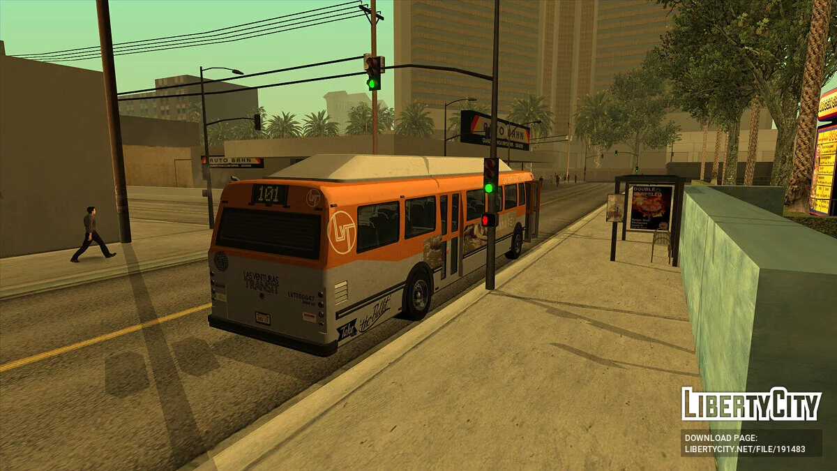 GTA 5 Brute Bus / GTA San Andreas