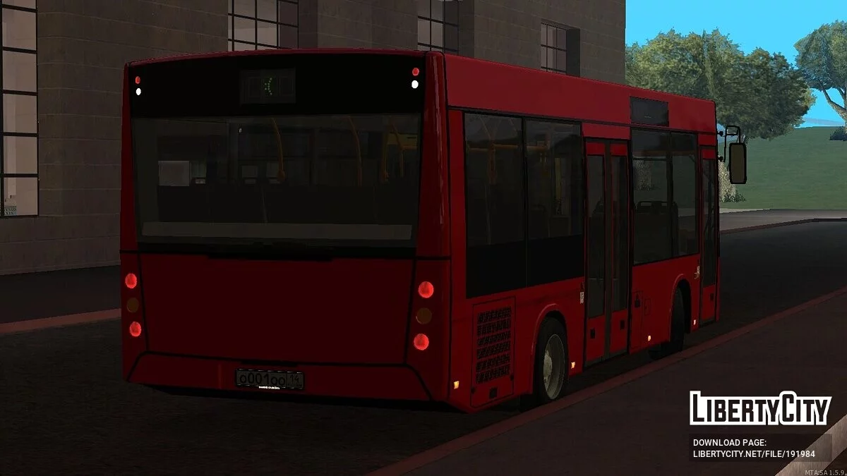 МАЗ 206 + CCD / GTA San Andreas