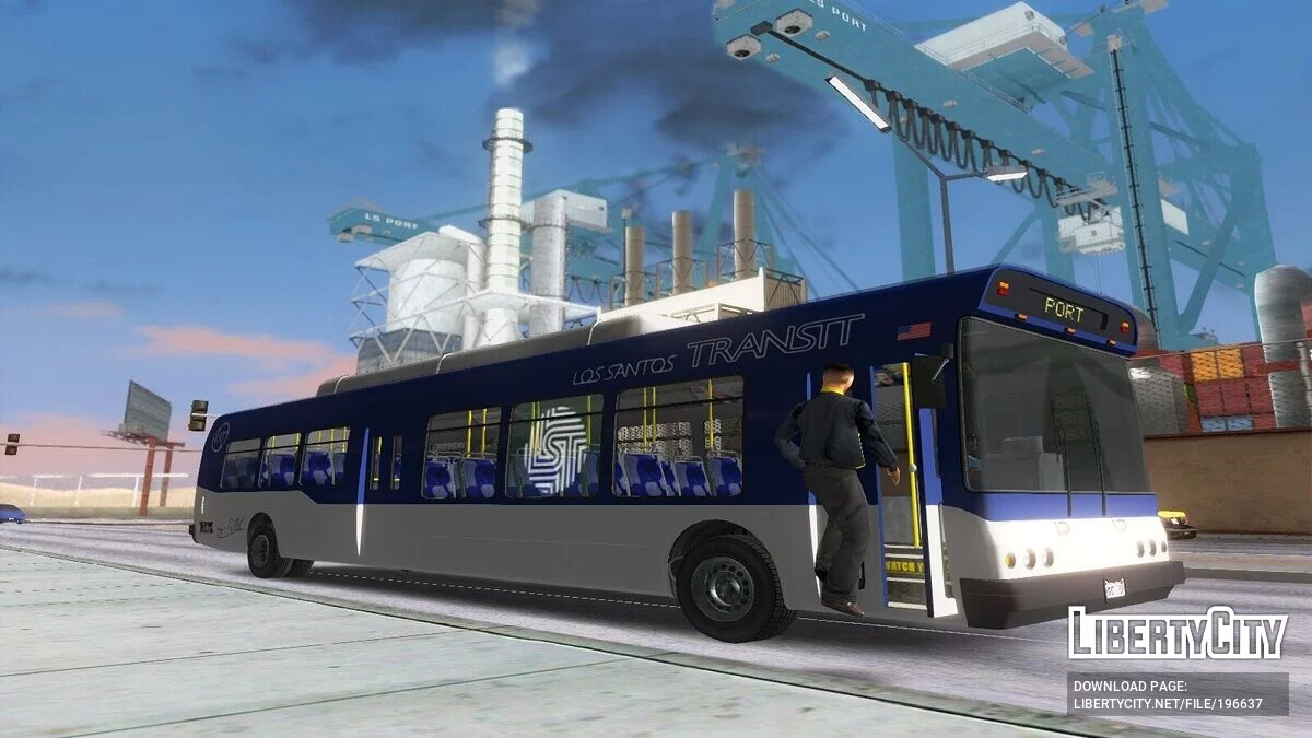 GTA 5/Online Brute Bus (Airport Bus) / GTA San Andreas