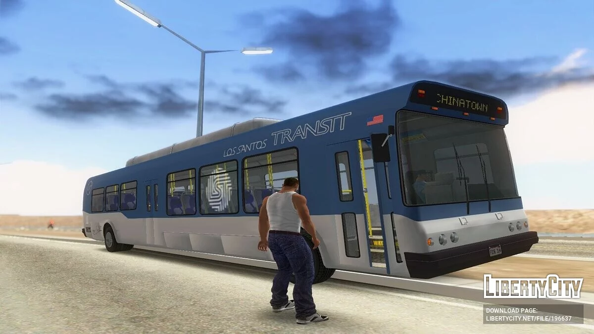 GTA 5/Online Brute Bus (Airport Bus) / GTA San Andreas