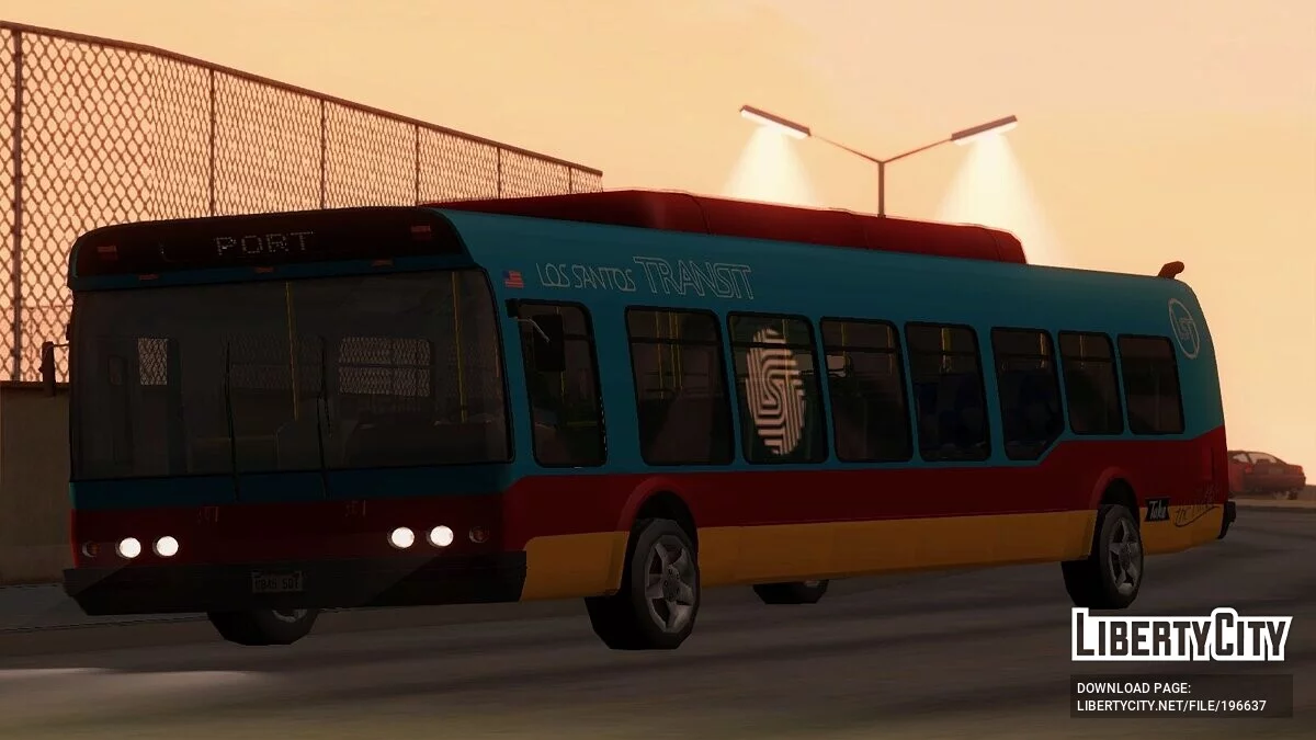 GTA 5/Online Brute Bus (Airport Bus) / GTA San Andreas