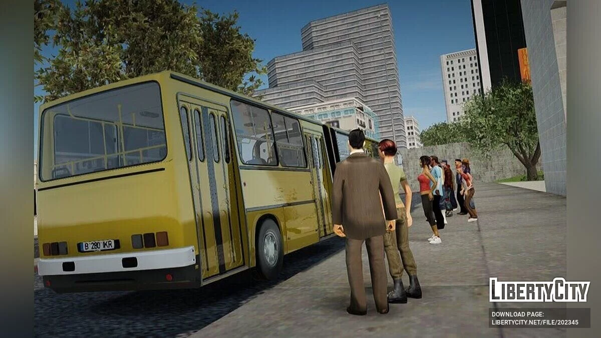 Ikarus 280 RATB / GTA San Andreas