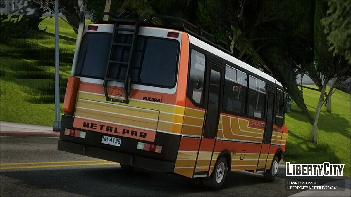 1995 Metalpar Pucara / Mercedes Benz LO-812 / GTA San Andreas