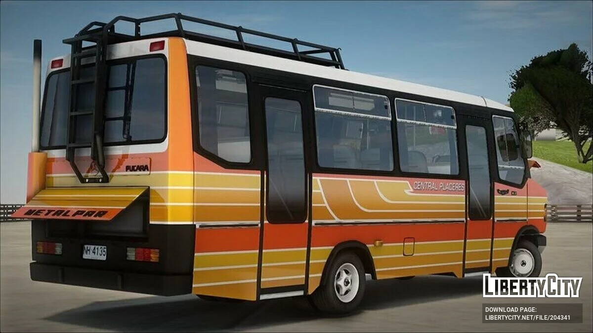 1995 Metalpar Pucara / Mercedes Benz LO-812 / GTA San Andreas