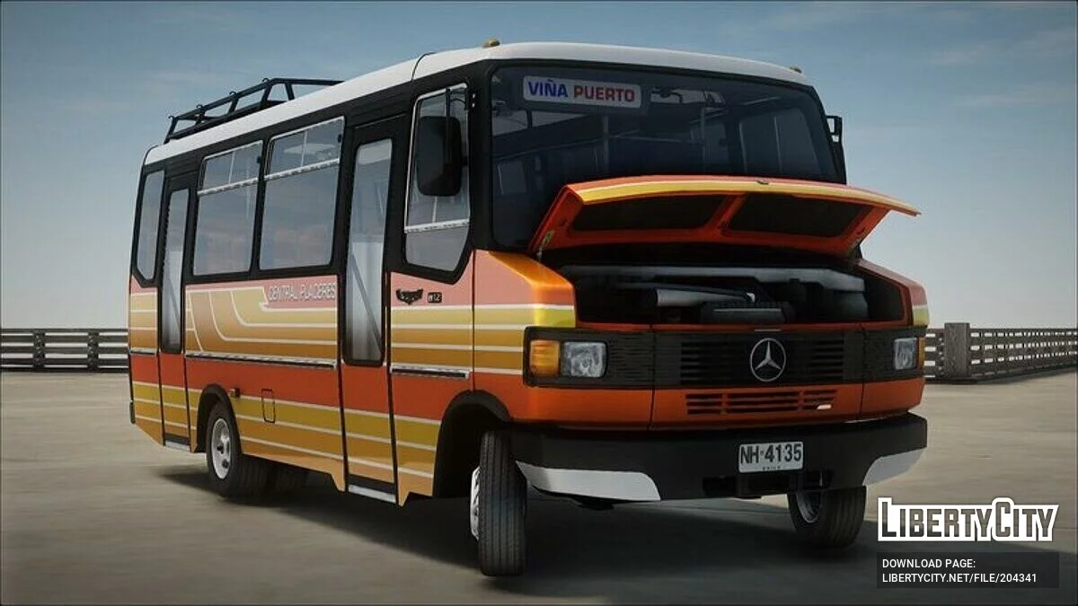 1995 Metalpar Pucara / Mercedes Benz LO-812 / GTA San Andreas