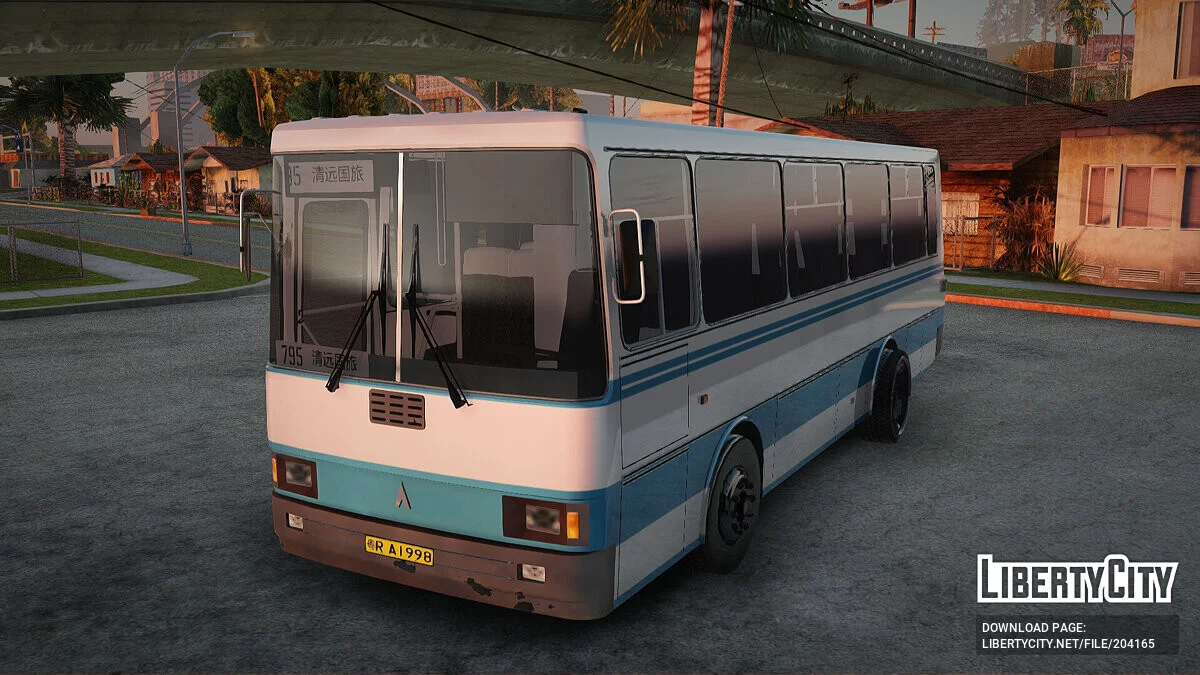 ЛАЗ-A141 1998 / GTA San Andreas