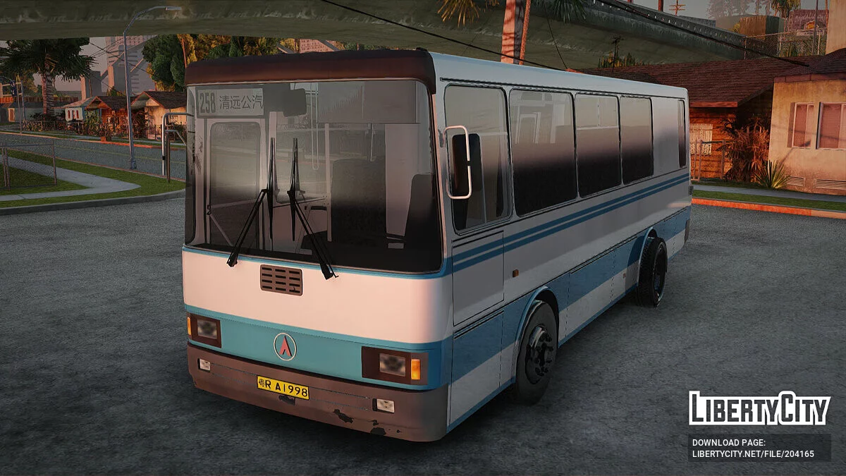 ЛАЗ-A141 1998 / GTA San Andreas